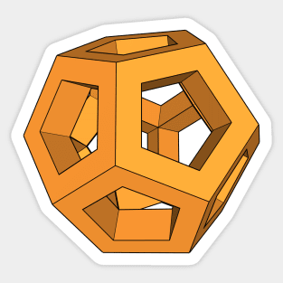 Gmtrx Seni Lawal Skeletal Dodecahedron Sticker